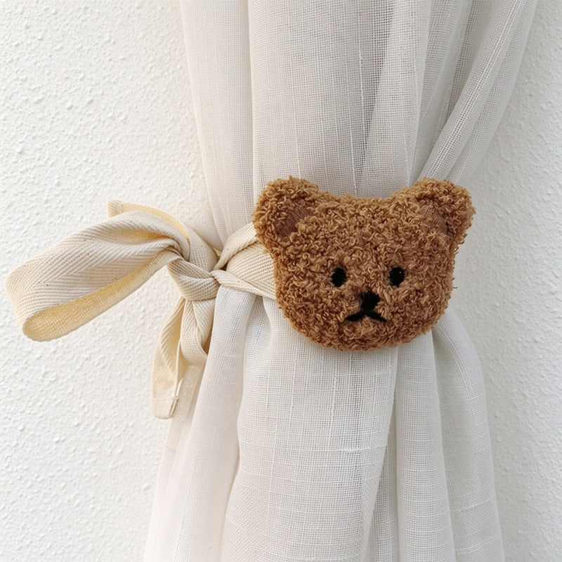 Decorative Curtain Tieback with Flower and Animal Designs