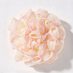 CouldNook Rose Soap Pouch - Ruffled Mesh Flower and Rear Pocket
