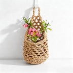 CouldNook Teardrop Cotton Rope Storage Net - Pastoral Hanging Basket