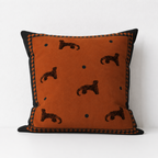 CouldNook Botanical Decorative Pillow Cover - Dark Framed Artwork