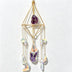 Raw Amethyst Wind Chime