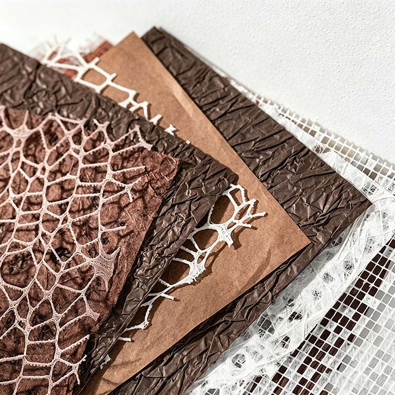 CouldNook Mesh Paper Material Kit - Vintage Collage Backgrounds