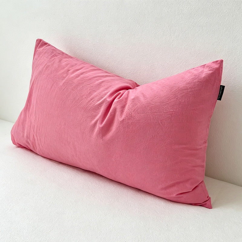 CouldNook Pillowcases-Washed Cotton Standard Pillow Shams
