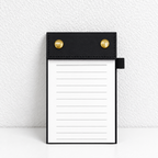 CouldNook A6 Refillable Memo Pad - Snap Button Cover