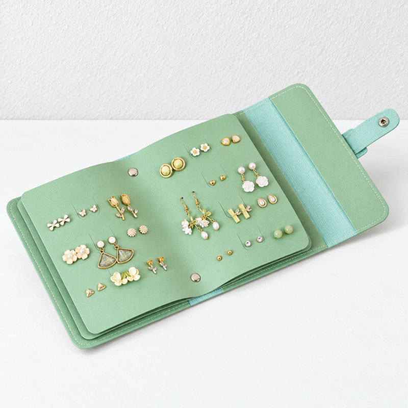 CouldNook Travel Earring Organizer Book - Four Storage Pages