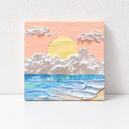 CouldNook Art Sticky Notes - Dreamy Landscape Memo Pad