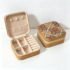 CouldNook Patterned Stackable Travel Jewelry Case - Thoughtful Travel Companion