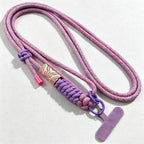 CouldNook Adjustable Braided Phone Strap - Knotted Shoulder Cord
