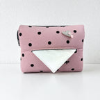 CouldNook Polka Dot Car Tissue Holder - Visor Mounting Straps