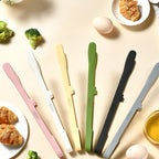 CouldNook Silicone Kitchen Food Tongs - Wavy One-Piece Grip