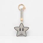 CouldNook Rhinestone Smiley Face Keychain - Star Bag Pendant