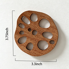 CouldNook Lotus Root Drink Coaster - Warm Table Accent