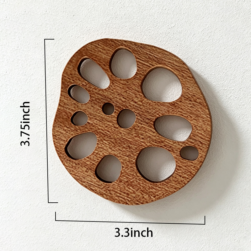 CouldNook Lotus Root Drink Coaster - Warm Table Accent