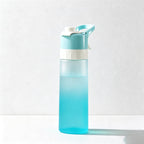 CouldNook Misting Water Bottle - Trigger Spray and Separate Drinking Opening