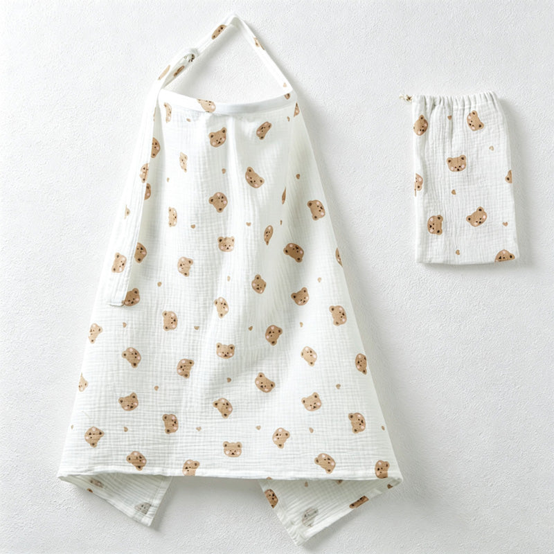CouldNook Cotton Nursing Cover - Eight Gentle Printed Designs