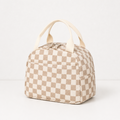 Beige‑Brown Check