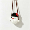 Crochet Snowman Charm
