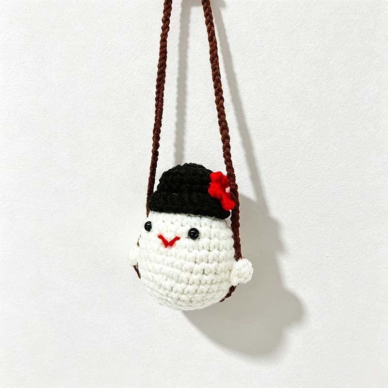 CouldNook Yarn Hanging Ornament - Character Faces and Celestial Shapes