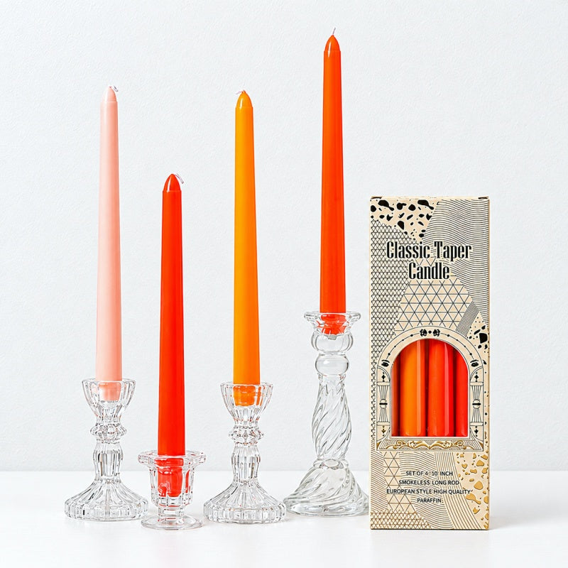 CouldNook Taper Candle - Slim Colorful Dinner Accent Accent