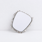 CouldNook Decorative Mirror Accessory - Sculpted Outlines And Ornamental Border Designs