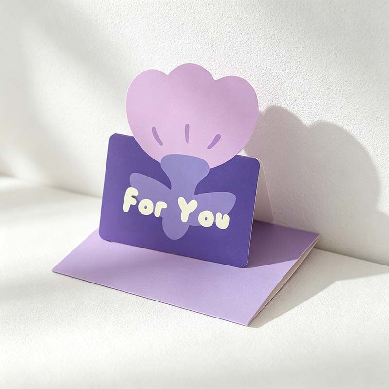 CouldNook Greeting Card - Bold Flower Or Cowboy Character Illustrations