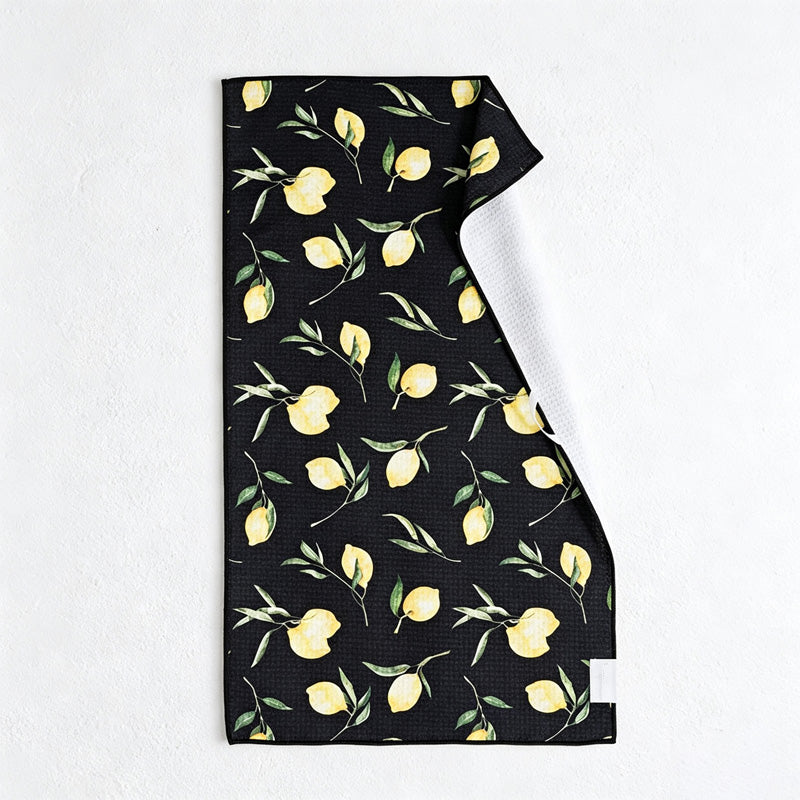 CouldNook Microfiber Waffle Kitchen Towel - Assorted Printed Patterns