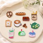 CouldNook Mini Bakery Patch - Bread Cake and Drink Designs