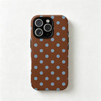CouldNook iPhone 17 Series 2-in-1 Polka Dot Phone Case - Graphic Color Cover