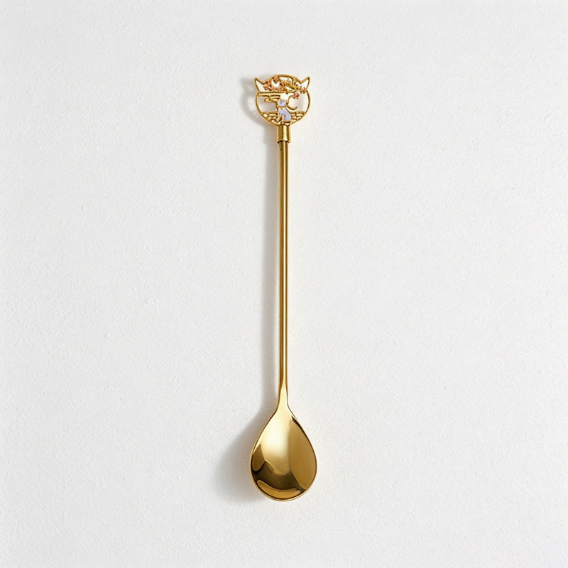 CouldNook Stainless Steel Serving Spoon - Slender Long Handle
