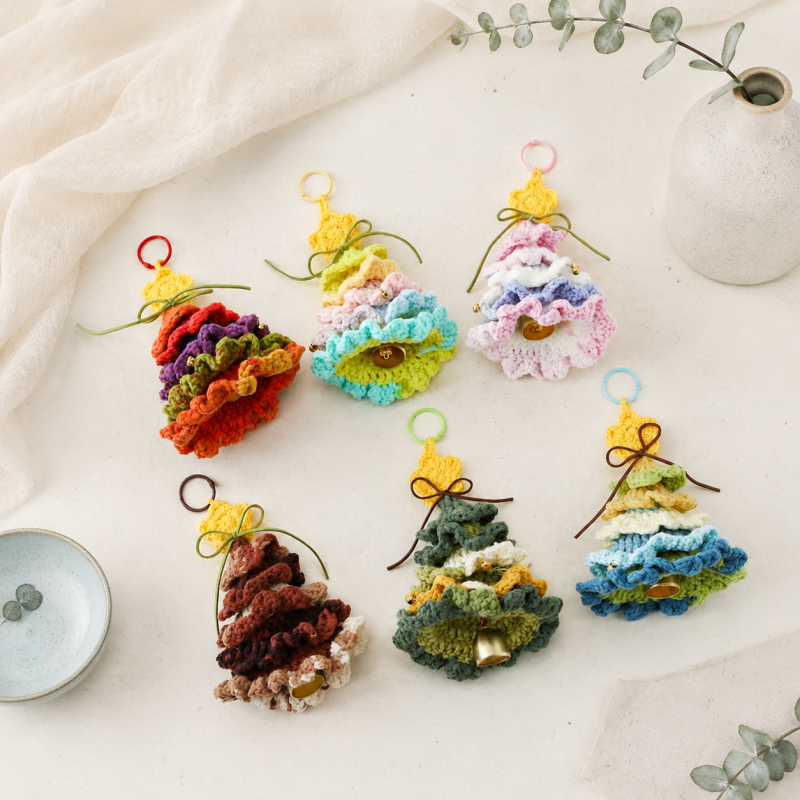 CouldNook Tiered Christmas Tree Ornament - Bell Pendant Detail
