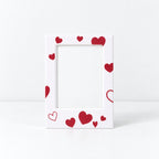 CouldNook Mini Photo Frame Magnet - Colorful Confetti Border