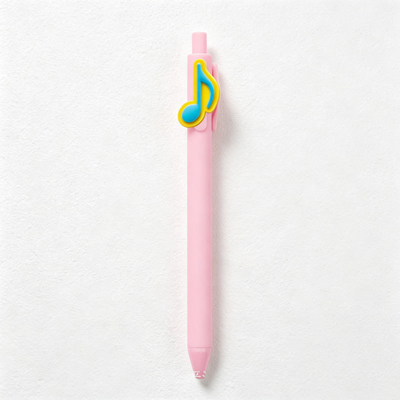 CouldNook Music-Themed Ballpoint Pen - Push-Button Top and Slender Barrel