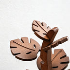 CouldNook Wooden Tree Trivet Set - Seven Leaf Pieces