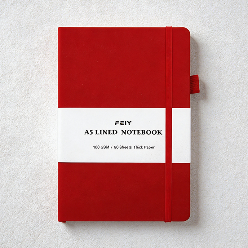 CouldNook A5 Lined Notebook - Faux Pu Notebook