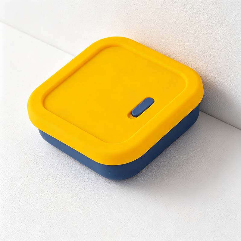 CouldNook Silicone Food Storage Container - Square Ventilated Lid