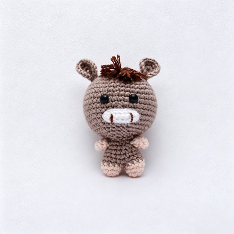 CouldNook Yarn Zodiac Animal Keychain - Ten Character Designs