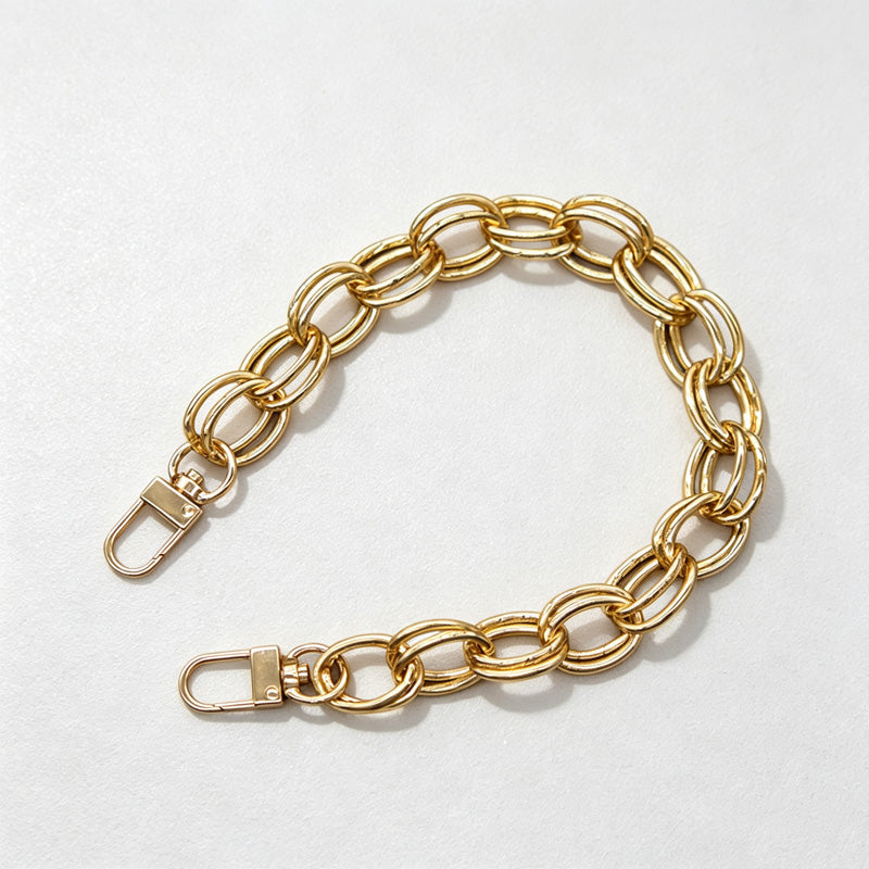 CouldNook Graphic Phone Wrist Strap - Monochrome Braided Scarf Loop