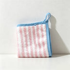 CouldNook Coral Fleece Hanging Hand Towel - Absorbent Kitchen Hand Cloth