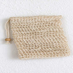 CouldNook Drawstring Soap Bag - Open Mesh and Hanging Cord Detail