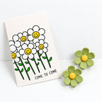 CouldNook Six Petal Flower Magnet - Ten Color Options