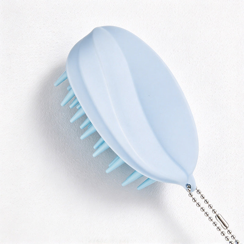 CouldNook Starfruit Shampoo Brush - Ridged Palm Grip And Tapered Bristles