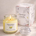CouldNook Scented Candles - Glass Milk Bottle Botanical Wax Candle
