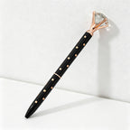 CouldNook Pen-Large Diamond Top Twist Retractable Metal Ballpoint Pen Custom Logo Gift Pen for Office Advertising School