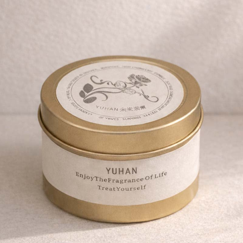 CouldNook Scented Candles - Mini Gold Tin Travel Candle