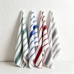 CouldNook Striped Cotton Tea Towels - Multi-Use Kitchen Linens & Table Decor