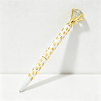 CouldNook Pen-Large Diamond Top Twist Retractable Metal Ballpoint Pen Custom Logo Gift Pen for Office Advertising School
