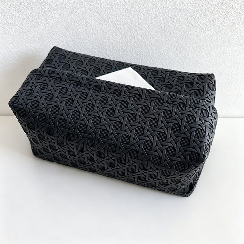 CouldNook Tissue Boxes-PU Leather Tissue Storage Box