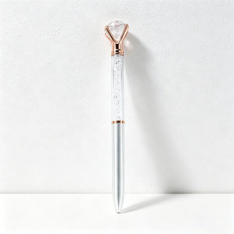 CouldNook Pen-Large Diamond Top Crystal Glitter Retractable Ballpoint Pen Custom Logo Gift Pen for Office Advertising