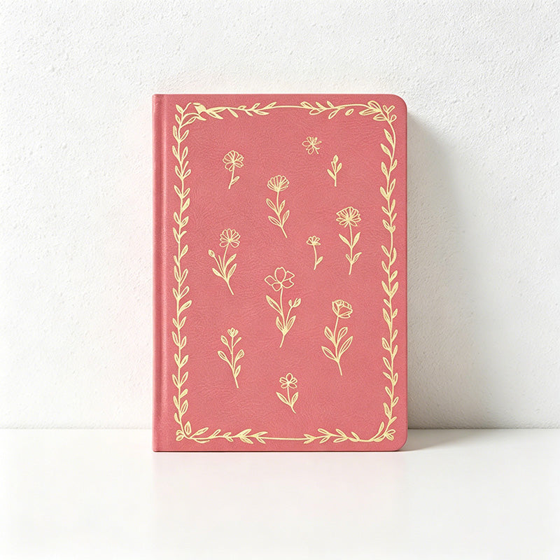 CouldNook Premium A5 Dotted Notebook - Aesthetic Faux Leather Journal (160gsm)