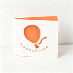 Hollow Out Mini Greeting Cards, 8 Assorted Designs Foldable Thank You Cards for Birthday Wedding Holiday